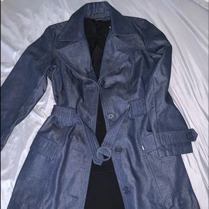 A gap trench coat